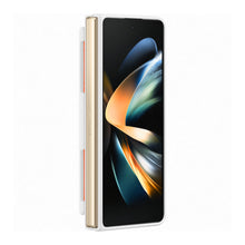 Заредете изображение във визуализатора на галерията – Samsung Silicone Grip Cover Case for Samsung Galaxy Z Fold4 Case with Wrist Strap White (EF-GF936TWEGWW) - TopMag
