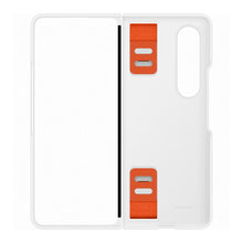 Заредете изображение във визуализатора на галерията – Samsung Silicone Grip Cover Case for Samsung Galaxy Z Fold4 Case with Wrist Strap White (EF-GF936TWEGWW) - TopMag
