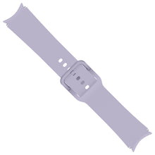 Заредете изображение във визуализатора на галерията – Samsung Sports Elastic Wristband for Samsung Galaxy Watch 4/4 Classic / 5/5 Pro (M / L) Purple (ET-SFR91LVEGEU) - TopMag
