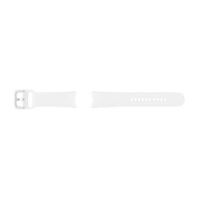 Заредете изображение във визуализатора на галерията – Samsung Sports Elastic Wristband for Samsung Galaxy Watch 4/4 Classic / 5/5 Pro (M / L) white (ET-SFR91LWEGEU) - TopMag
