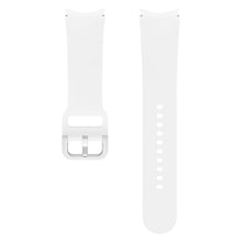 Заредете изображение във визуализатора на галерията – Samsung Sports Elastic Wristband for Samsung Galaxy Watch 4/4 Classic / 5/5 Pro (M / L) white (ET-SFR91LWEGEU) - TopMag
