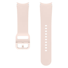 Заредете изображение във визуализатора на галерията – Samsung Sports Elastic Wristband for Samsung Galaxy Watch 4/4 Classic / 5/5 Pro (S / M) Rose Gold (ET-SFR90SZEGEU) - TopMag
