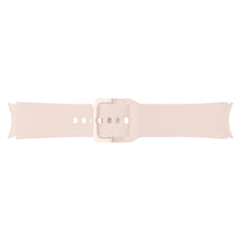 Заредете изображение във визуализатора на галерията – Samsung Sports Elastic Wristband for Samsung Galaxy Watch 4/4 Classic / 5/5 Pro (S / M) Rose Gold (ET-SFR90SZEGEU) - TopMag
