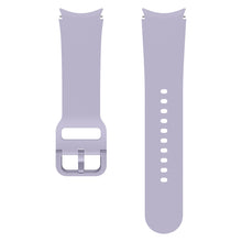 Заредете изображение във визуализатора на галерията – Samsung Sports Elastic Wristband for Samsung Galaxy Watch 4/4 Classic / 5/5 Pro (S / M) Purple (ET-SFR90SVEGEU) - TopMag
