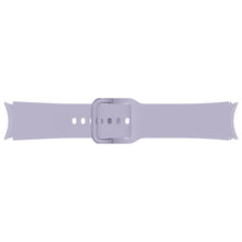 Заредете изображение във визуализатора на галерията – Samsung Sports Elastic Wristband for Samsung Galaxy Watch 4/4 Classic / 5/5 Pro (S / M) Purple (ET-SFR90SVEGEU) - TopMag
