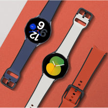 Заредете изображение във визуализатора на галерията – Wearable Aps Watch4/Watch5 Two-tone Sport Band (M/L) Red - TopMag
