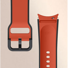Заредете изображение във визуализатора на галерията – Wearable Aps Watch4/Watch5 Two-tone Sport Band (M/L) Red - TopMag

