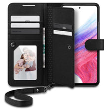Заредете изображение във визуализатора на галерията – Spigen WALLET S PLUS GALAXY A53 5G BLACK - TopMag
