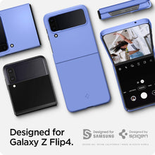 Заредете изображение във визуализатора на галерията – Spigen AIRSKIN GALAXY WITH FLIP 4 CORNFLOWER BLUE - TopMag
