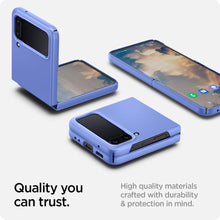 Заредете изображение във визуализатора на галерията – Spigen AIRSKIN GALAXY WITH FLIP 4 CORNFLOWER BLUE - TopMag
