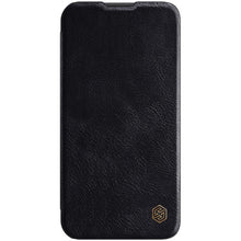Заредете изображение във визуализатора на галерията – Nillkin Qin Pro Leather Case iPhone 14 6.1 2022 Black
