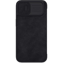 Заредете изображение във визуализатора на галерията – Nillkin Qin Pro Leather Case iPhone 14 6.1 2022 Black
