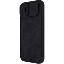 Заредете изображение във визуализатора на галерията – Nillkin Qin Pro Leather Case iPhone 14 6.1 2022 Black
