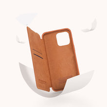 Заредете изображение във визуализатора на галерията – Nillkin Qin Pro Leather Case iPhone 14 Pro 6.1 2022 Red
