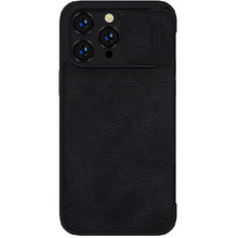 Заредете изображение във визуализатора на галерията – Nillkin Qin Pro Leather Case iPhone 14 Pro Max 6.7 2022 Black
