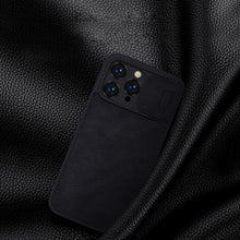 Заредете изображение във визуализатора на галерията – Nillkin Qin Pro Leather Case iPhone 14 Pro Max 6.7 2022 Black
