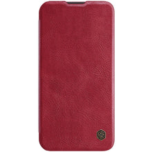 Заредете изображение във визуализатора на галерията – Nillkin Qin Pro Leather Case iPhone 14 Pro Max 6.7 2022 Red
