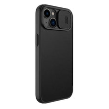 Заредете изображение във визуализатора на галерията – Nillkin Qin Pro Leather Case-plain leather iPhone 14 6.1 2022 Classic Black
