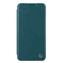 Заредете изображение във визуализатора на галерията – Nillkin Qin Pro Leather Case-plain leather iPhone 14 Pro 6.1 2022 Exuberant Green
