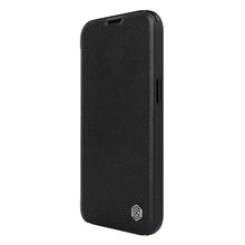 Заредете изображение във визуализатора на галерията – Nillkin Qin Pro Leather Case-plain leather iPhone 14 Pro Max 6.7 2022 Classic Black
