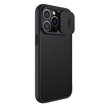 Заредете изображение във визуализатора на галерията – Nillkin Qin Pro Leather Case-plain leather iPhone 14 Pro Max 6.7 2022 Classic Black

