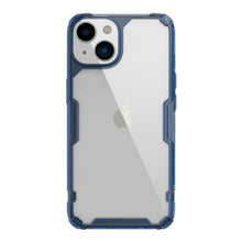 Заредете изображение във визуализатора на галерията – Nillkin Nature Pro case iPhone 14 armored case cover blue
