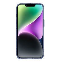 Заредете изображение във визуализатора на галерията – Nillkin Nature Pro case iPhone 14 armored case cover blue
