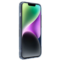 Заредете изображение във визуализатора на галерията – Nillkin Nature Pro case iPhone 14 armored case cover blue
