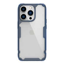Заредете изображение във визуализатора на галерията – Nillkin Nature Pro case iPhone 14 Pro Max armored case cover blue
