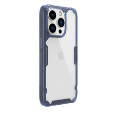 Заредете изображение във визуализатора на галерията – Nillkin Nature Pro case iPhone 14 Pro Max armored case cover blue
