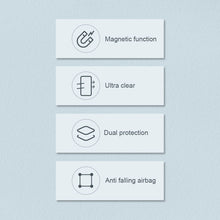 Заредете изображение във визуализатора на галерията – Nillkin Nature Pro Magnetic Case for iPhone 14 Pro magnetic cover MagSafe blue
