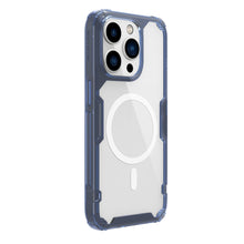 Заредете изображение във визуализатора на галерията – Nillkin Nature Pro Magnetic Case for iPhone 14 Pro magnetic cover MagSafe blue
