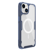 Заредете изображение във визуализатора на галерията – Nillkin Nature Pro Magnetic Case for iPhone 14 Plus magnetic MagSafe cover blue
