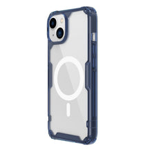 Заредете изображение във визуализатора на галерията – Nillkin Nature Pro Magnetic Case for iPhone 14 Plus magnetic MagSafe cover blue
