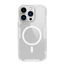 Заредете изображение във визуализатора на галерията – Nillkin Nature Pro Magnetic Case for iPhone 14 Pro Max MagSafe magnetic case transparent
