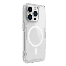 Заредете изображение във визуализатора на галерията – Nillkin Nature Pro Magnetic Case for iPhone 14 Pro Max MagSafe magnetic case transparent

