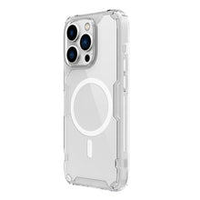 Заредете изображение във визуализатора на галерията – Nillkin Nature Pro Magnetic Case for iPhone 14 Pro Max MagSafe magnetic case transparent
