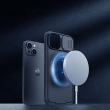 Заредете изображение във визуализатора на галерията – Nillkin CamShield Pro Magnetic Case iPhone 14 Plus 6.7 2022 Black
