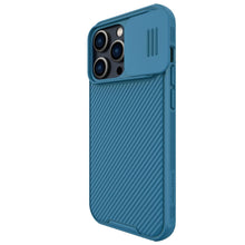 Заредете изображение във визуализатора на галерията – Nillkin CamShield Pro Magnetic Case iPhone 14 Pro Max 6.7 2022 Blue
