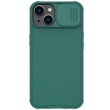 Заредете изображение във визуализатора на галерията – Nillkin CamShield Pro Case (PC and TPU) iPhone 14 6.1 2022 Deep Green

