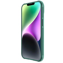 Заредете изображение във визуализатора на галерията – Nillkin CamShield Pro Case (PC and TPU) iPhone 14 6.1 2022 Deep Green
