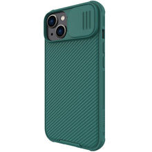 Заредете изображение във визуализатора на галерията – Nillkin CamShield Pro Case (PC and TPU) iPhone 14 6.1 2022 Deep Green
