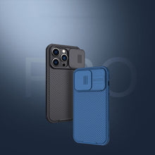 Заредете изображение във визуализатора на галерията – Nillkin CamShield Pro Case (PC and TPU) iPhone 14 Pro 6.1 2022 Black
