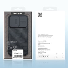 Заредете изображение във визуализатора на галерията – Nillkin CamShield Pro Case (PC and TPU) iPhone 14 Pro 6.1 2022 Blue
