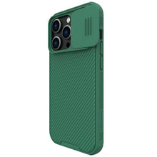 Заредете изображение във визуализатора на галерията – Nillkin CamShield Pro Case (PC and TPU) iPhone 14 Pro 6.1 2022 Deep Green
