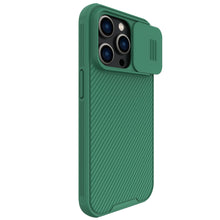 Заредете изображение във визуализатора на галерията – Nillkin CamShield Pro Case (PC and TPU) iPhone 14 Pro 6.1 2022 Deep Green
