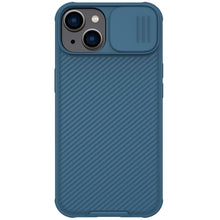 Заредете изображение във визуализатора на галерията – Nillkin CamShield Pro Case (PC and TPU) iPhone 14 Plus 6.7 2022 Blue
