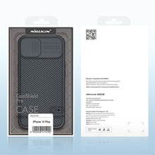 Заредете изображение във визуализатора на галерията – Nillkin CamShield Pro Case (PC and TPU) iPhone 14 Plus 6.7 2022 Blue

