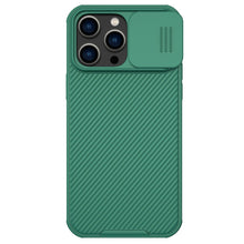 Заредете изображение във визуализатора на галерията – Nillkin CamShield Pro Case (PC and TPU) iPhone 14 Pro Max 6.7 2022 Deep Green

