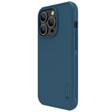 Заредете изображение във визуализатора на галерията – Nillkin Super Frosted Shield Pro Magnetic Case iPhone 14 Pro Max 6.7 2022 Blue
